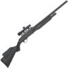 MOSSBERG 500 FIELD/DEER WITH DEAD RINGER SCOPE BLACK