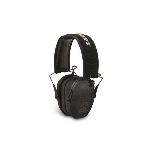 WALKERS RAZOR SLIM ELECTRONIC QUAD EAR MUFFS-BLACK