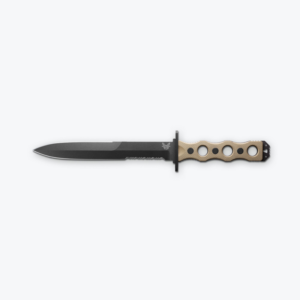 BENCHMADE THOMPSON SOCP FIXED BLADE TAN SERRATED-B185SBK-1